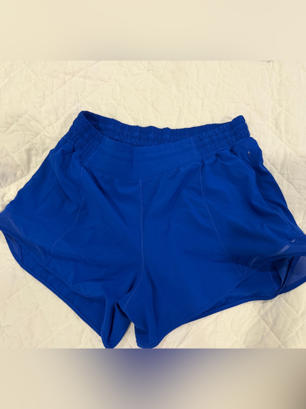 Hotty Hot High-Rise
Lined Short 4"
Colour Galactic Cobalt size 12